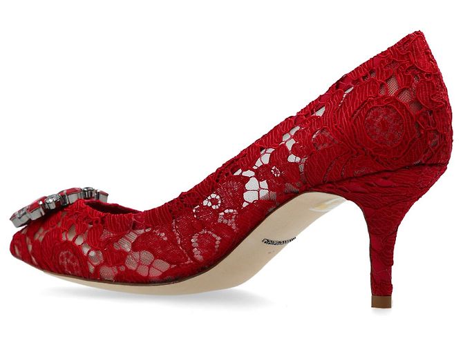 Dolce & Gabbana Spitze High-Heel-Schuhe - Ansicht 3
