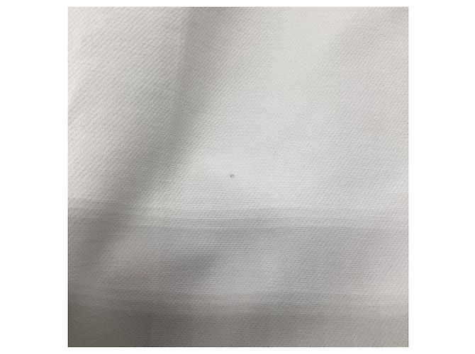 Pantalones Slim Armani Collezion en algodón blanco - vista 6