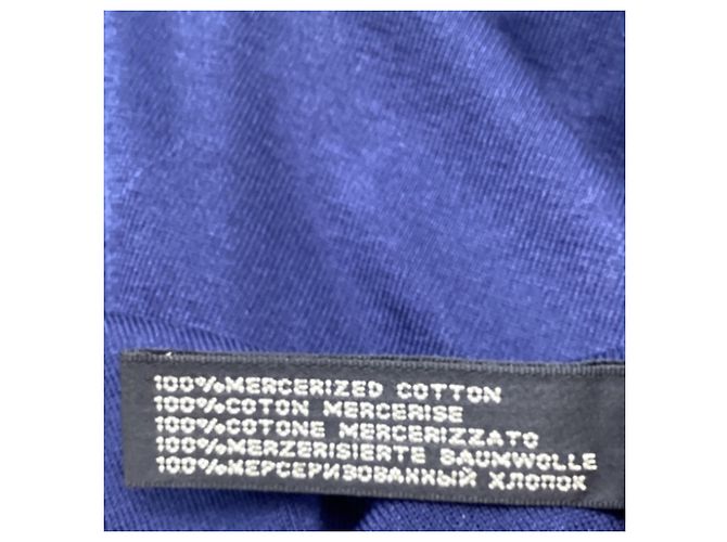 Ralph Lauren Strick-Sweatshirt mit Rundhalsausschnitt aus blauer Baumwolle - Ansicht 5