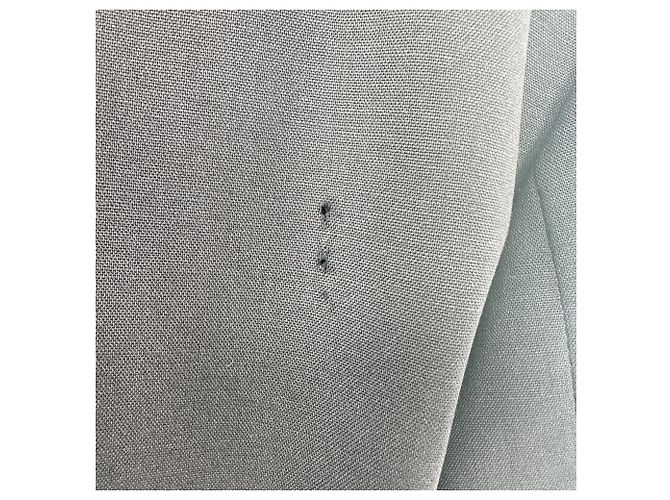Jil Sander Einreihiger Blazer mit Taschen aus dunkelblauer Wolle - Ansicht 4