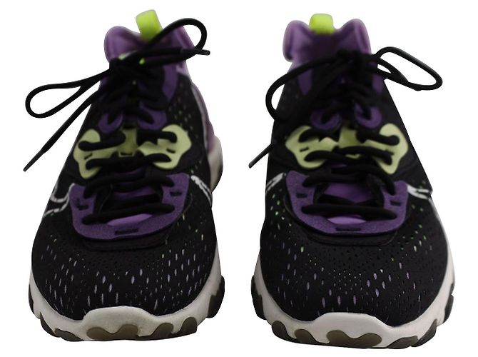 Nike React Vision Sneakers in Gravity Purple Volt Synthetic - Ansicht 3