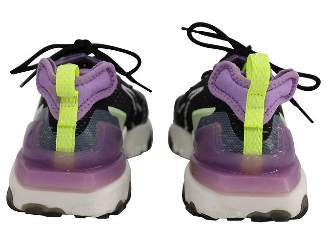 Nike React Vision Sneakers in Gravity Purple Volt Synthetic - Ansicht 4
