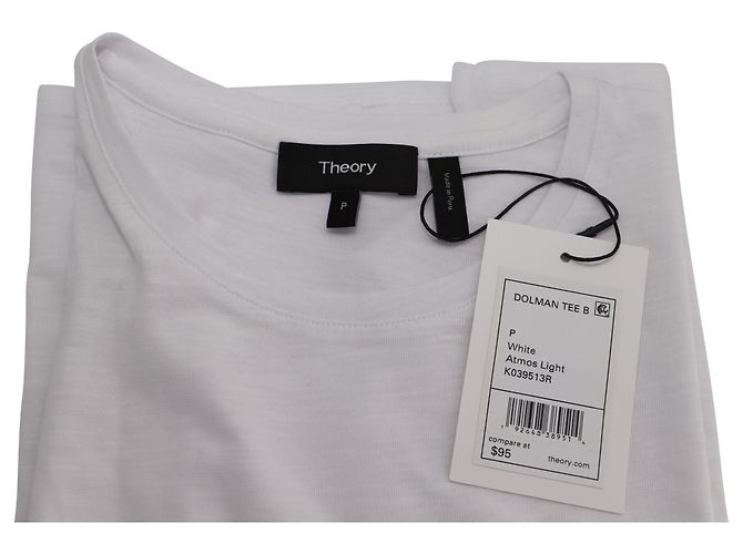 Camiseta Dolman Theory en modal blanco - vista 3