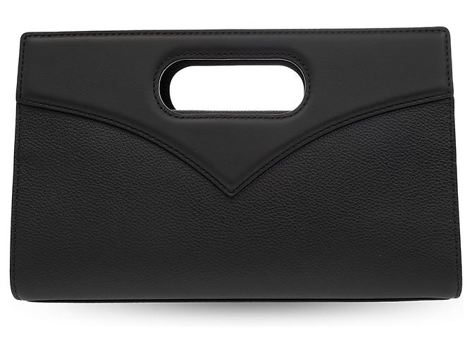 Borsa a tracolla MCM in pelle nera - vista 3