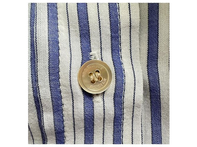 Vestido mini a rayas Liliane Isabel Marant Etoile en algodón azul - vista 5