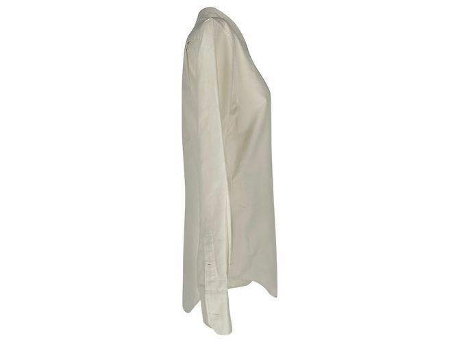 Thom Browne Button-Down-Hemd aus weißer Baumwolle - Ansicht 2