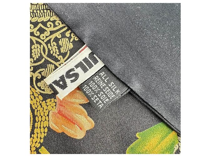 Jil Sander Seidentuch mit Blumenprint in Multicolor - Ansicht 4