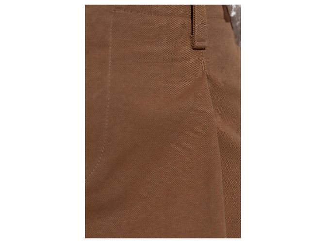 Pantalones anchos de Chloé de algodón marrón - vista 3