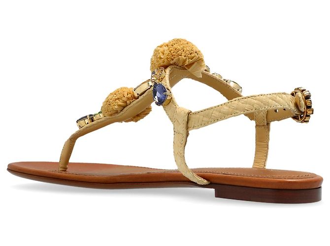 Dolce & Gabbana Sandali con decorazioni scintillanti - vista 3