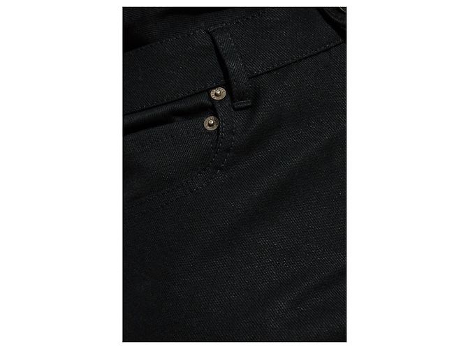 Balenciaga Denimrock schwarz aus Baumwolle - Ansicht 3