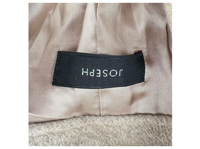 Abrigo de botones ocultos Joseph en cashmere marrón - vista 4
