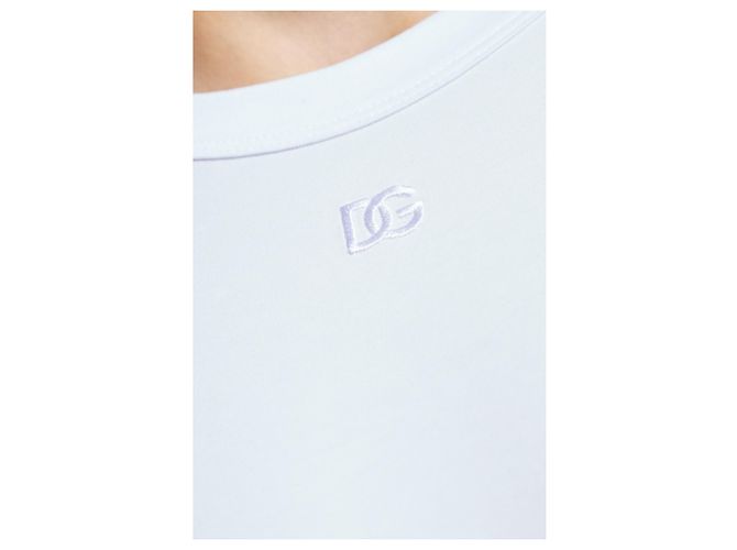 Dolce & Gabbana T-shirt con logo ricamato - vista 3