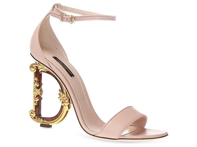Dolce & Gabbana Sandalen mit dekorativem Absatz - Ansicht 4