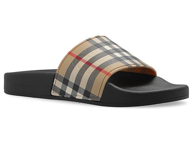 Sandali Burberry Furley beige - vista 4