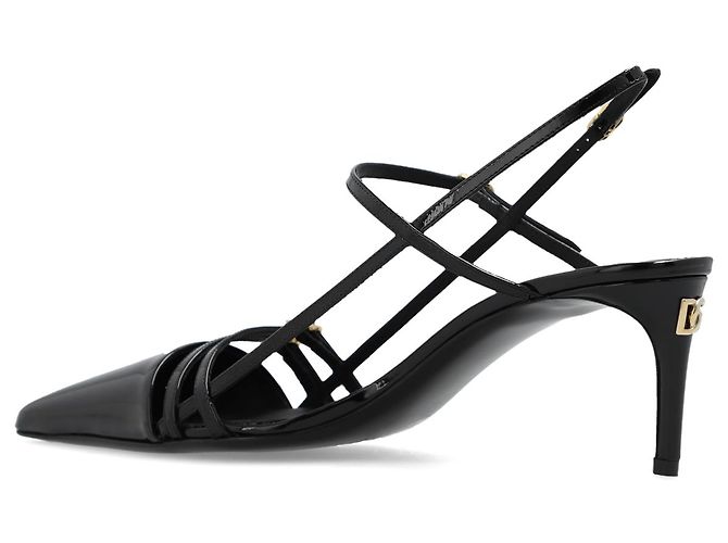 Dolce & Gabbana Lackleder Pumps Schwarz - Ansicht 3