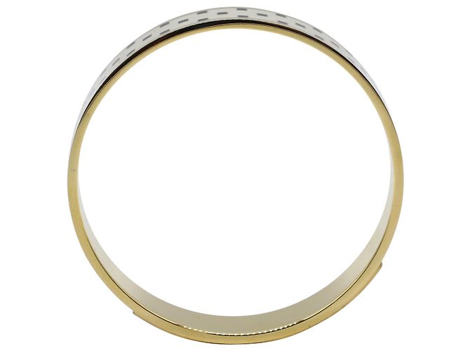 Bangles Marc by Marc Jacobs con placca logo in metallo dorato - vista 6