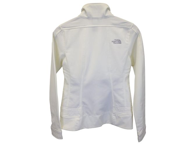 The North Face Celentito Softshell Full Zip Jacke aus cremefarbenem Polyester - Ansicht 2