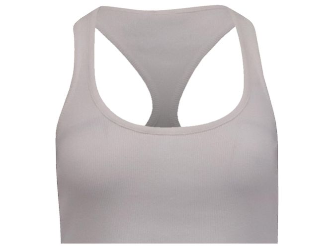 Canotta decorata Dolce & Gabbana D&G in cotone bianco - vista 2