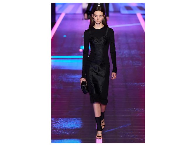 Dolce & Gabbana Kleid mit Lingerie-Einsatz - Ansicht 6