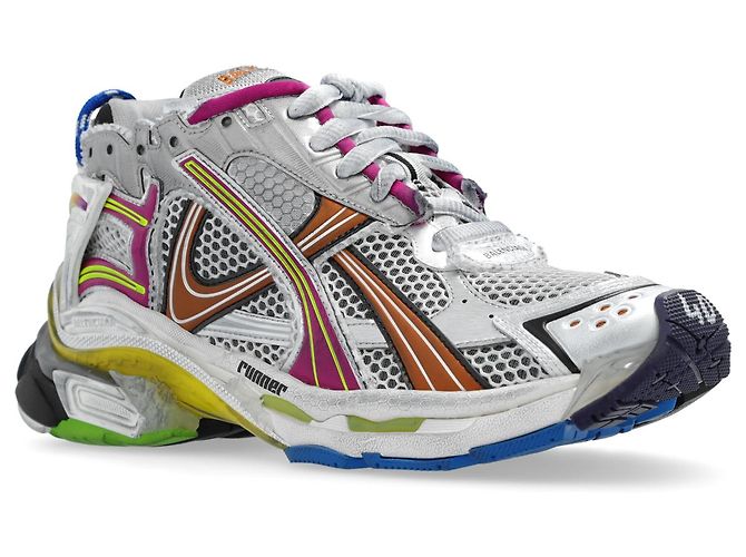 Sneakers Balenciaga Runner multicolore - vista 2