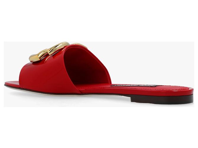 Dolce & Gabbana Ciabatte lucide ‘Bianca’ - vista 4