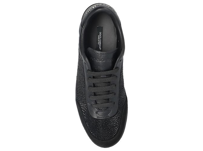 Dolce & Gabbana Scarpe sportive con cristalli scintillanti - vista 3