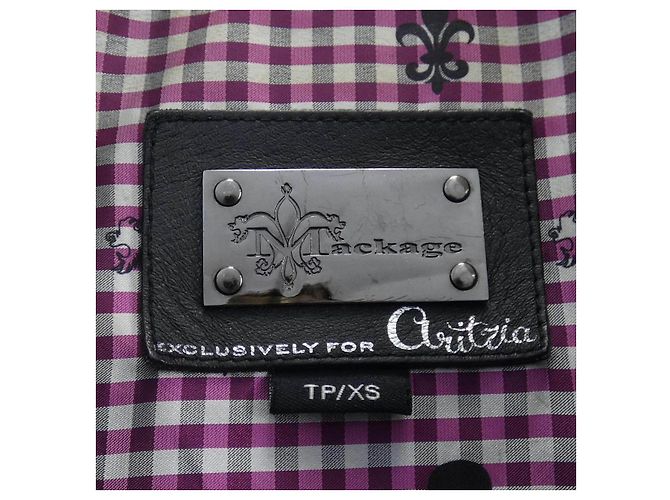 Autre Marque Chaqueta Riders de cuero Mackage - vista 4