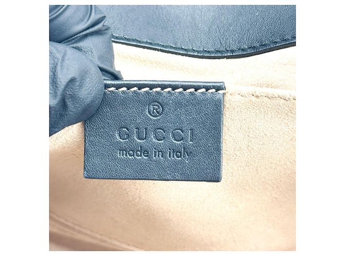 Gucci GG Marmont Flap Matelasse Leather Super Mini - vista 6