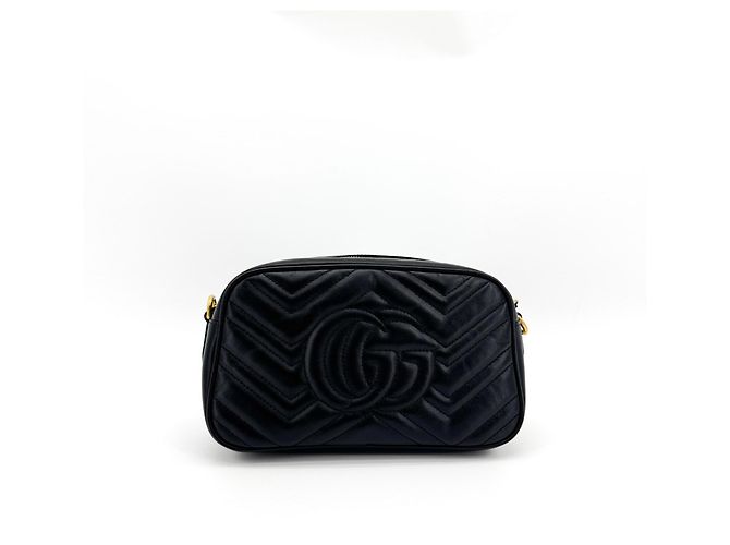 Gucci GG Marmont Chain Matelasse Leather Medium - vista 2