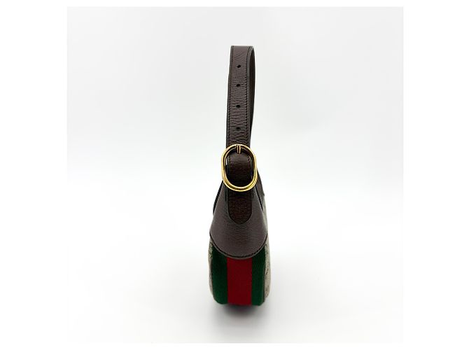 Gucci Ophidia Half Moon GG Coated Canvas Mini - vista 4