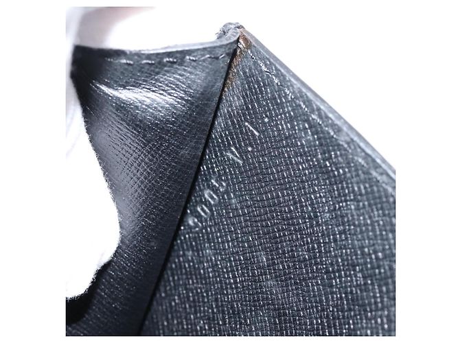 LOUIS VUITTON Epi Montaigne 27 Clutch Bag Black M52652 LV - vista 12