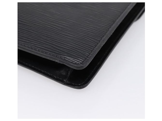 LOUIS VUITTON Epi Montaigne 27 Clutch Bag Black M52652 LV - vista 15