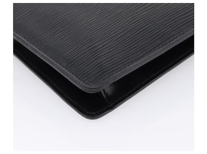LOUIS VUITTON Epi Montaigne 27 Clutch Bag Black M52652 LV - vista 16
