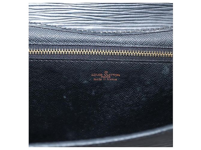 LOUIS VUITTON Epi Montaigne 27 Clutch Bag Black M52652 LV - vista 18