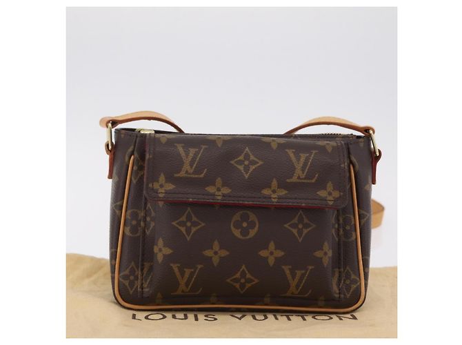 Cité LOUIS VUITTON Monogram Viva Cite PM Shoulder Bag M51165 LV - vista 12