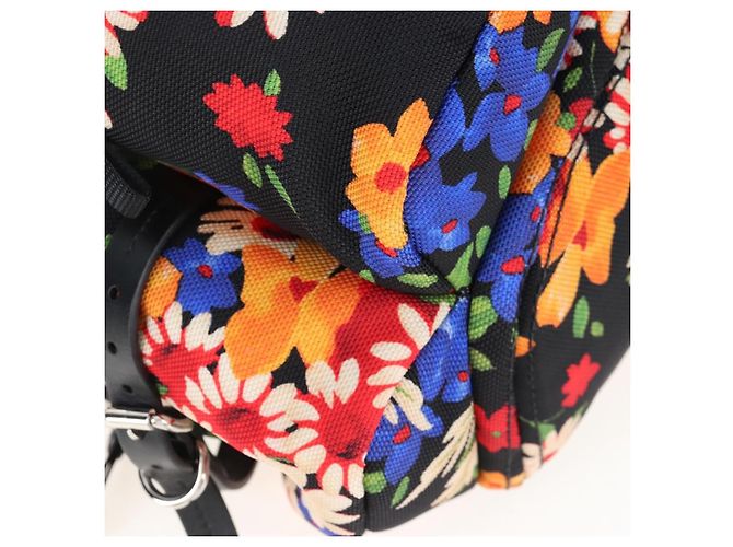Miu Miu Rucksack Canvas Multicolor Silver - Ansicht 16