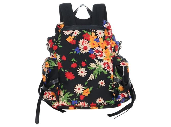 Miu Miu Rucksack Canvas Multicolor Silver - Ansicht 2