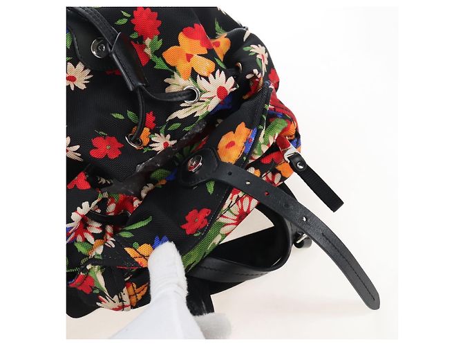 Miu Miu Rucksack Canvas Multicolor Silver - Ansicht 27