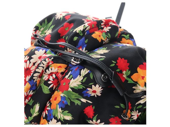 Miu Miu Rucksack Canvas Multicolor Silver - Ansicht 28