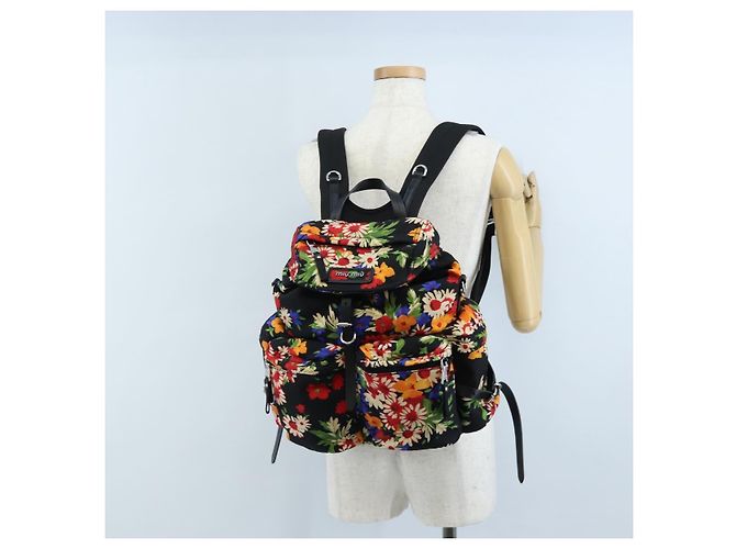 Miu Miu Rucksack Canvas Multicolor Silver - Ansicht 34