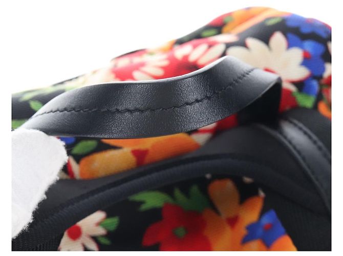 Miu Miu Rucksack Canvas Multicolor Silver - Ansicht 7