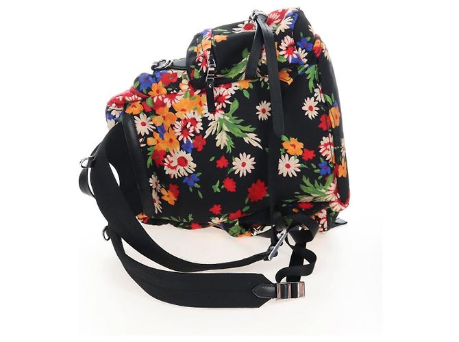Miu Miu Rucksack Canvas Multicolor Silver - Ansicht 8