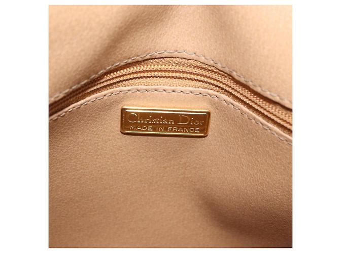 Christian Dior Trotter Canvas Hand Bag PVC Navy Gold - vista 16