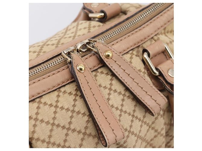 GUCCI GG Canvas Hand Bag 2way Beige Gold 247902 - vista 17