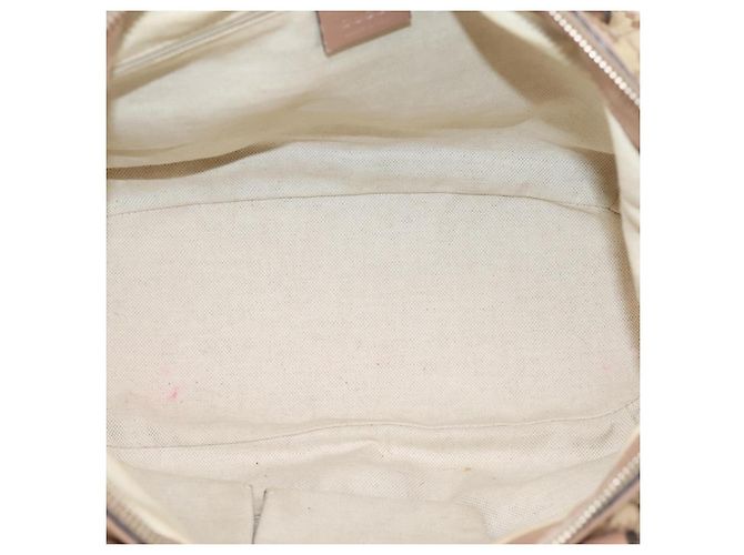 GUCCI GG Canvas Hand Bag 2way Beige Gold 247902 - vista 19
