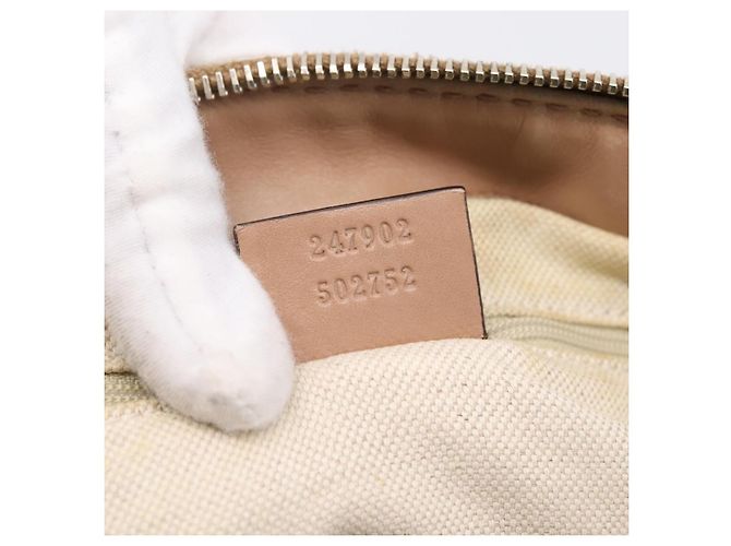 GUCCI GG Canvas Hand Bag 2way Beige Gold 247902 - vista 24