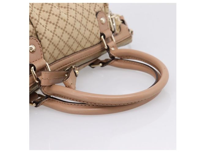GUCCI GG Canvas Hand Bag 2way Beige Gold 247902 - vista 7