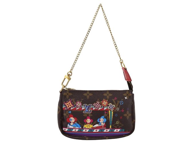 LOUIS VUITTON Monogram Vivienne Mini Pochette Accessoires M69976 - vista 13