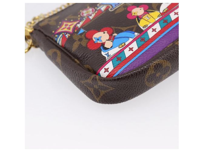 LOUIS VUITTON Monogram Vivienne Mini Pochette Accessoires M69976 - vista 15