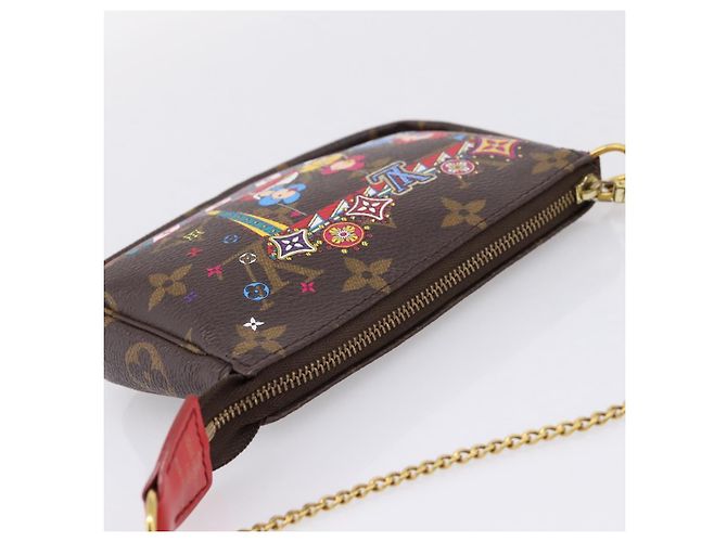 LOUIS VUITTON Monogram Vivienne Mini Pochette Accessoires M69976 - vista 6